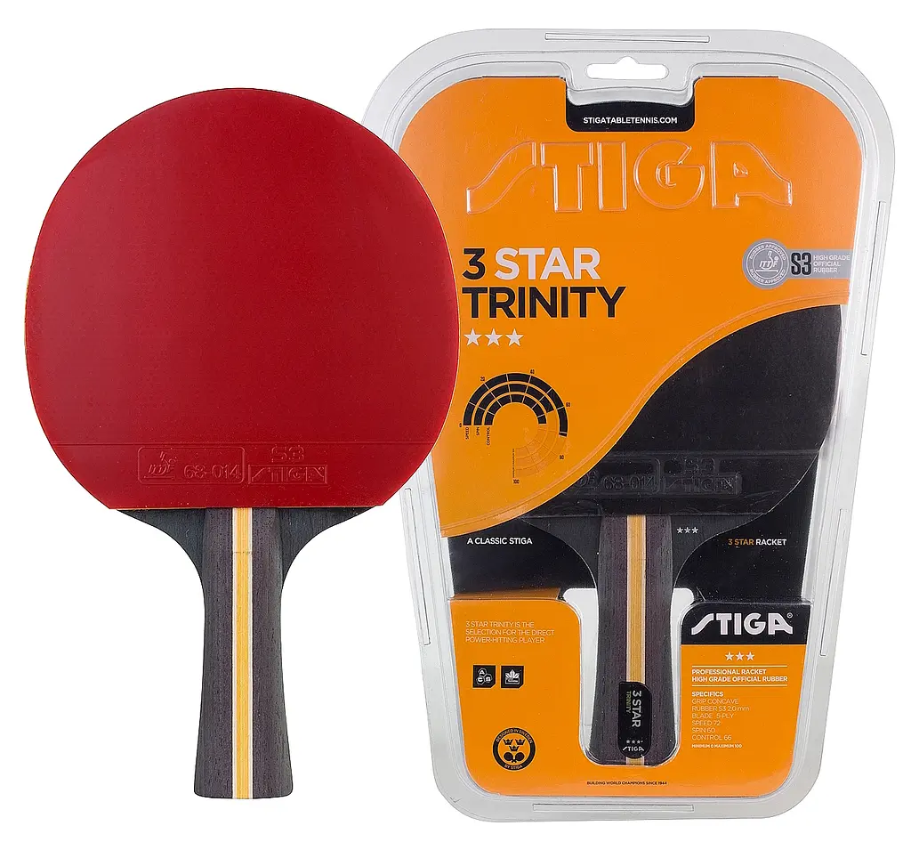 Ракетка для настільного тенісу Stiga Trinity 3 Star FL (1213-3616-01) - фото 2