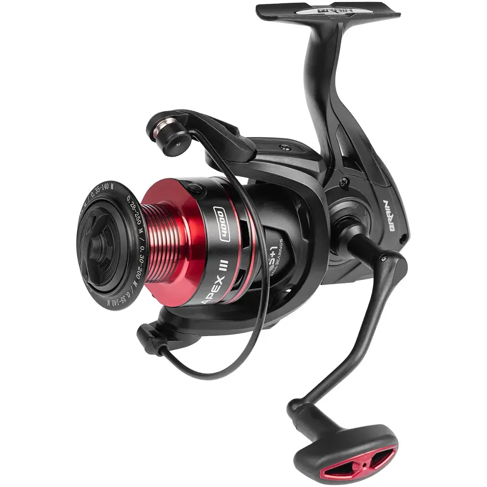 Котушка Brain Apex III Feeder 4000 5+1BB 4.9:1 Black