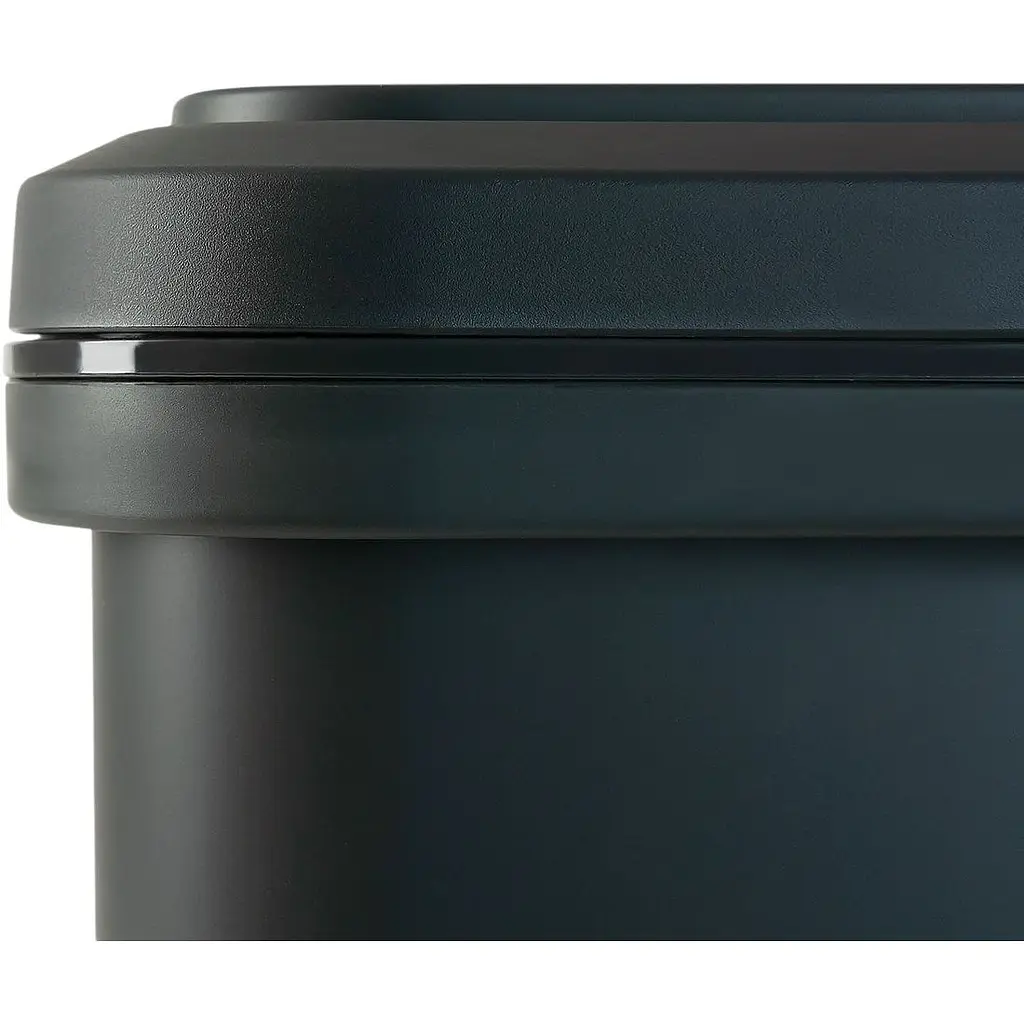 Відро для сміття MBM My Home з кришкою 15 л антрацит (BIN-04 15L ANTHRACITE) - фото 4