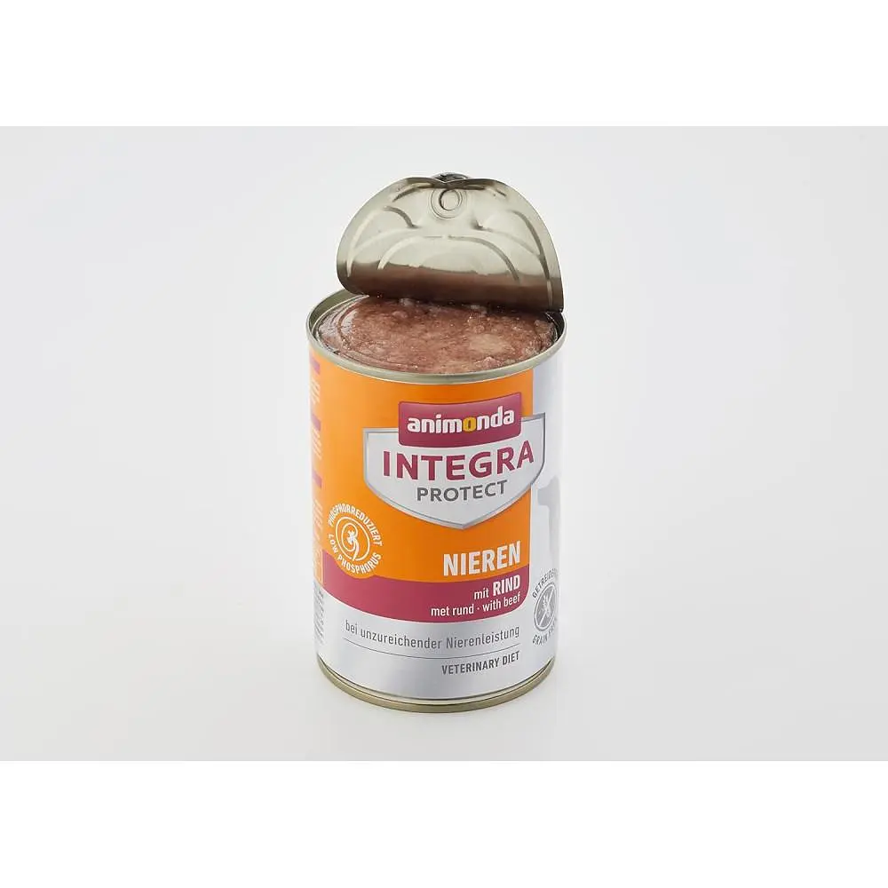 Вологий ветеринарний корм для собак Integra Protect Renal with Beef моно яловичина, при ниркових захворюваннях, 400 г - фото 3