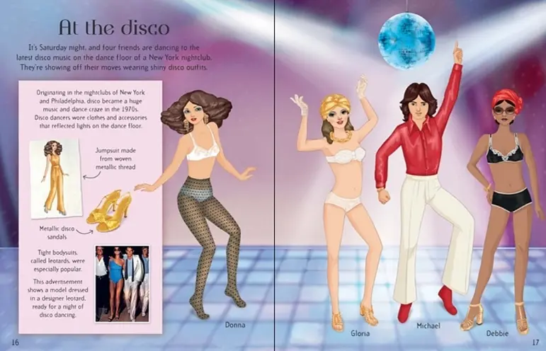 1970s Fashion Sticker Book - Emily Bone, англ. язык (9781474941860) - фото 2