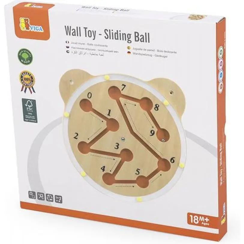 Бизиборд Viga Toys Дорожка для шарика (44556FSC) - фото 2