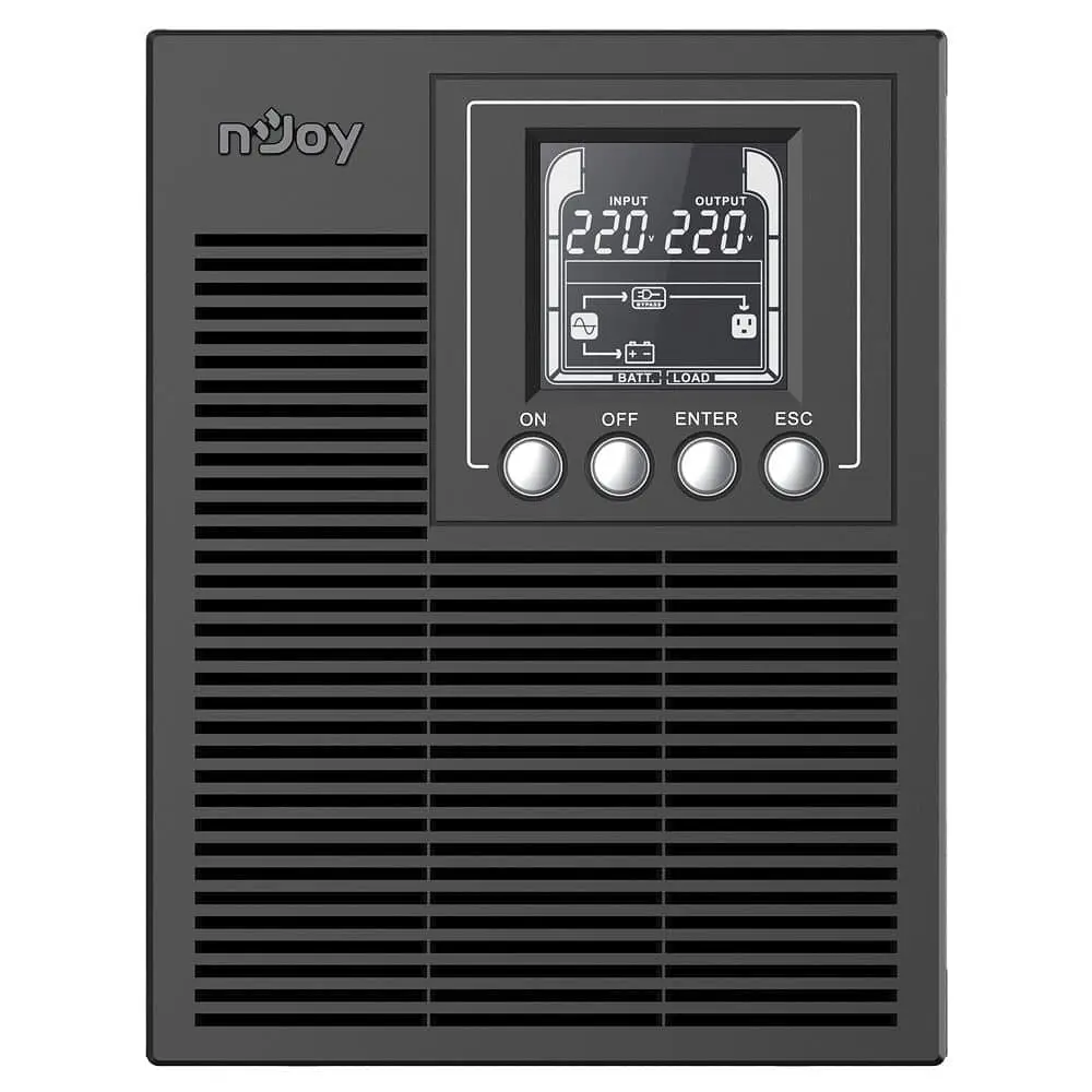 Источник бесперебойного питания Njoy 1000 ВА / 800 Вт / 7 А*ч (Echo Pro 1000) - фото 2
