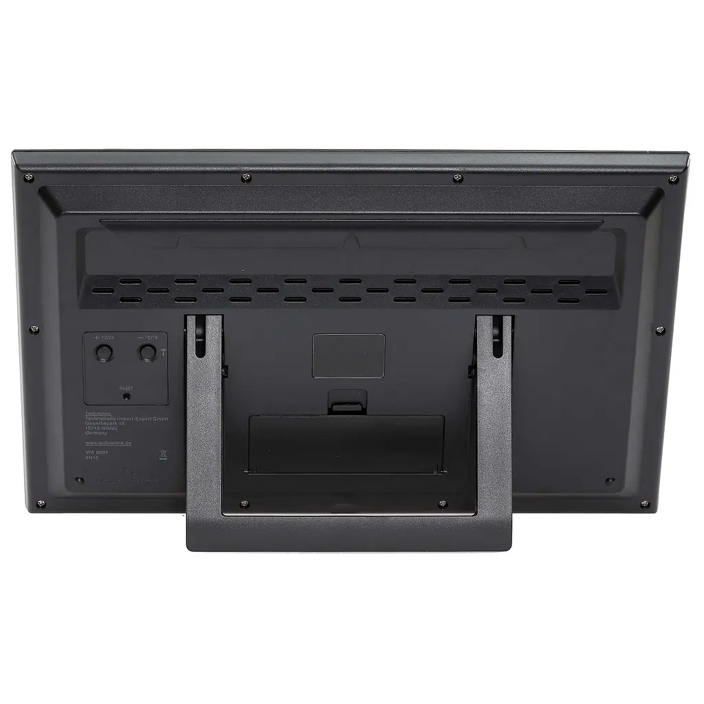 Годинник настінний Technoline WS8007 Black (WS8007), Чорний - фото 3