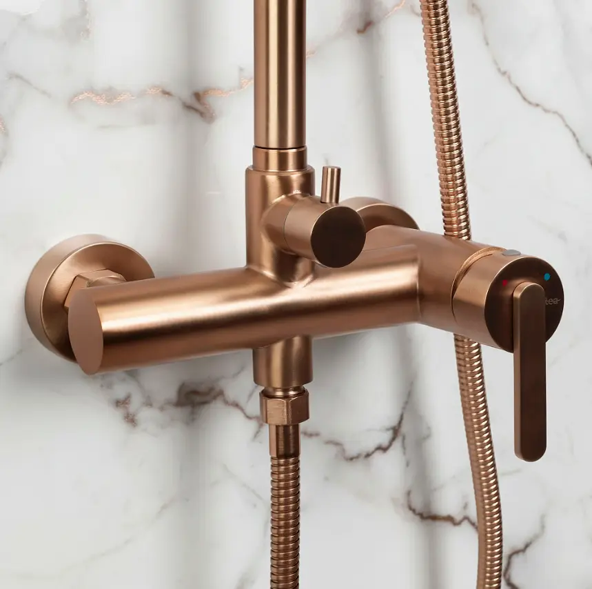 Душова система Rea Ontario brushed copper REA-P9496 - фото 2