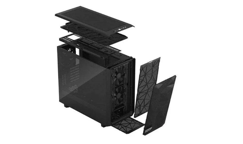 Корпус Fractal Design Meshify 2 Black TG Light Tint (FD-C-MES2A-03) - фото 5
