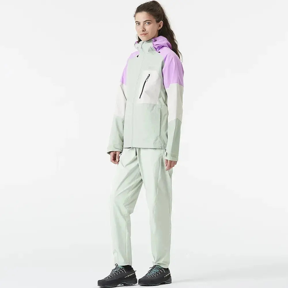 Куртка штормова Picture Organic Abstral+ 2.5L Women M Світло-блакитний - фото 3