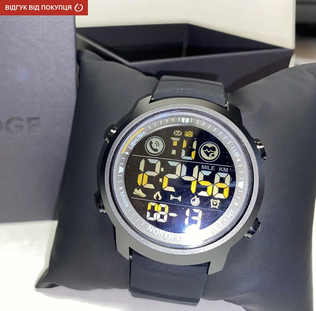 Годинник North Edge Laker Black 5BAR - фото 20