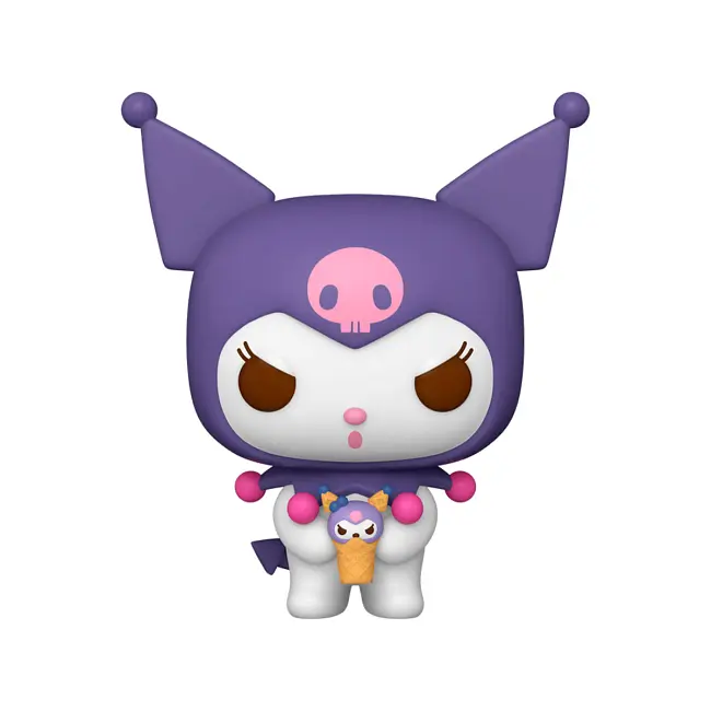 Коллекционная фигурка Funko Pop Хеллоу Китти Куроми Hello Kitty Kuromi 10 см FP HK K 90 - фото 2