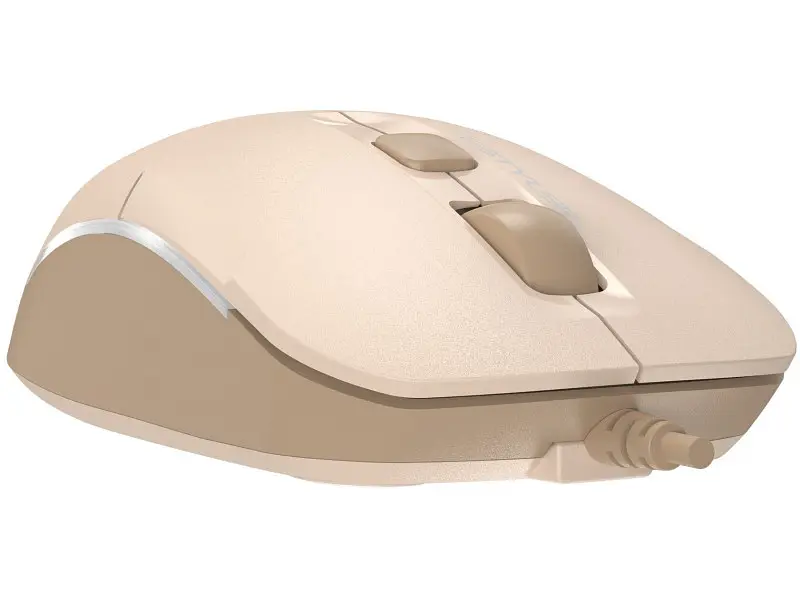 Миша A4Tech FM26 USB Cafe Latte - фото 8