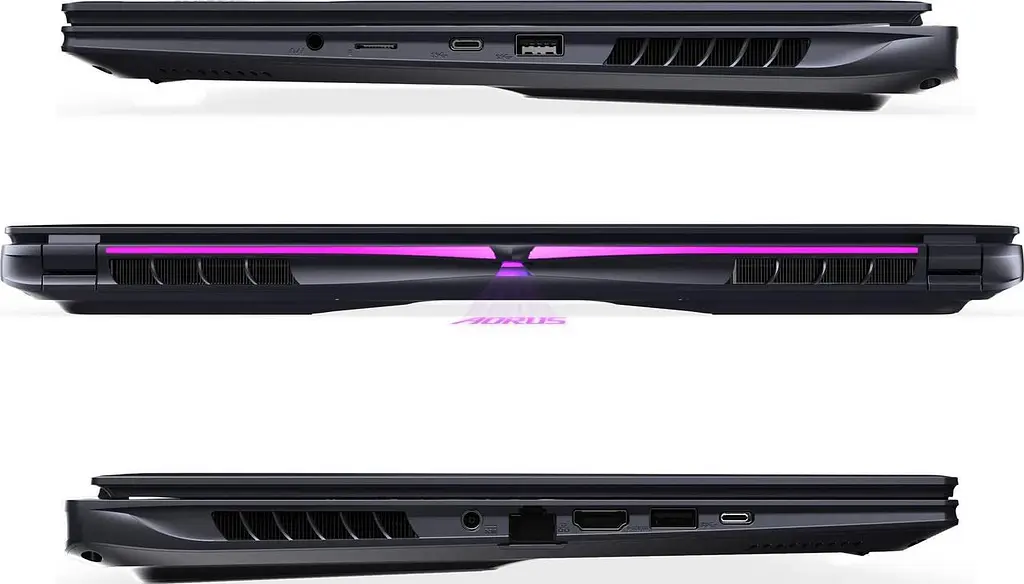 Ноутбук Gigabyte AORUS 16X 9KG 2024 Core i7-13650HX/4.9 ГГц/RTX 4060/8 ГБ 16/1000 ГБ Refurbished - фото 5