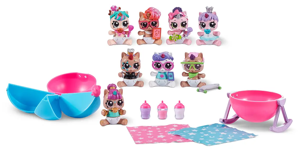 Ігровий набір Baby Unicorn фігурки-сюрприз у шарі 5 шт Zuru Mini Brands det0018765 - фото 9