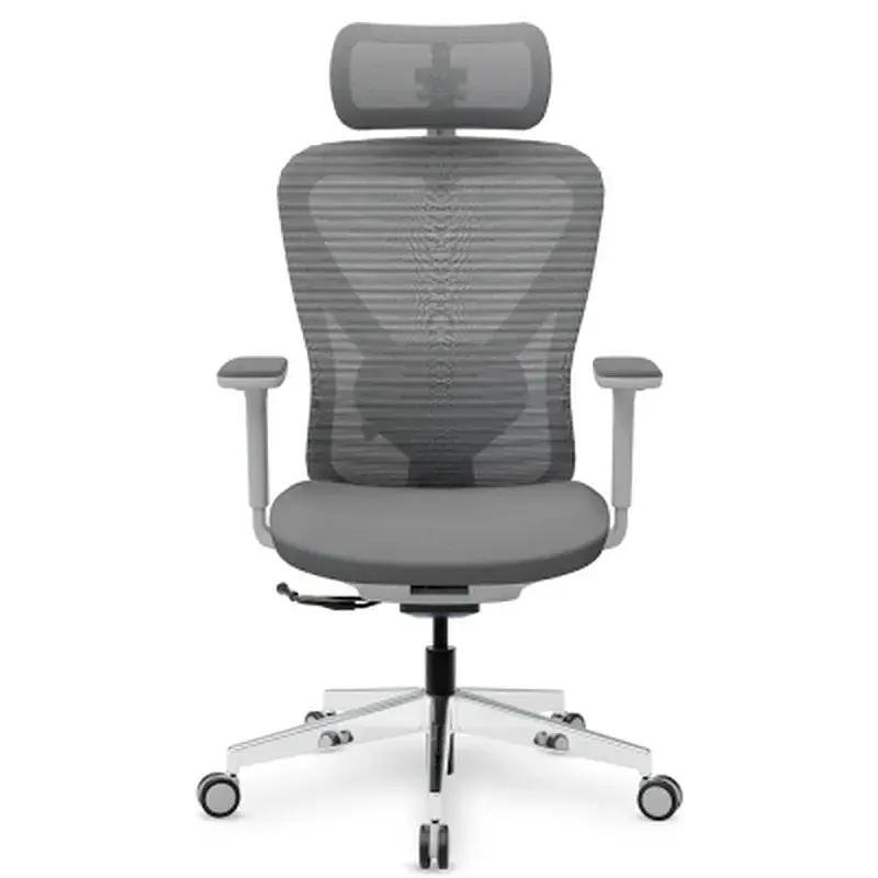 Офісне крісло Mealux Q1 Air Fabric Grey (HF-Q1 F/G) - фото 3