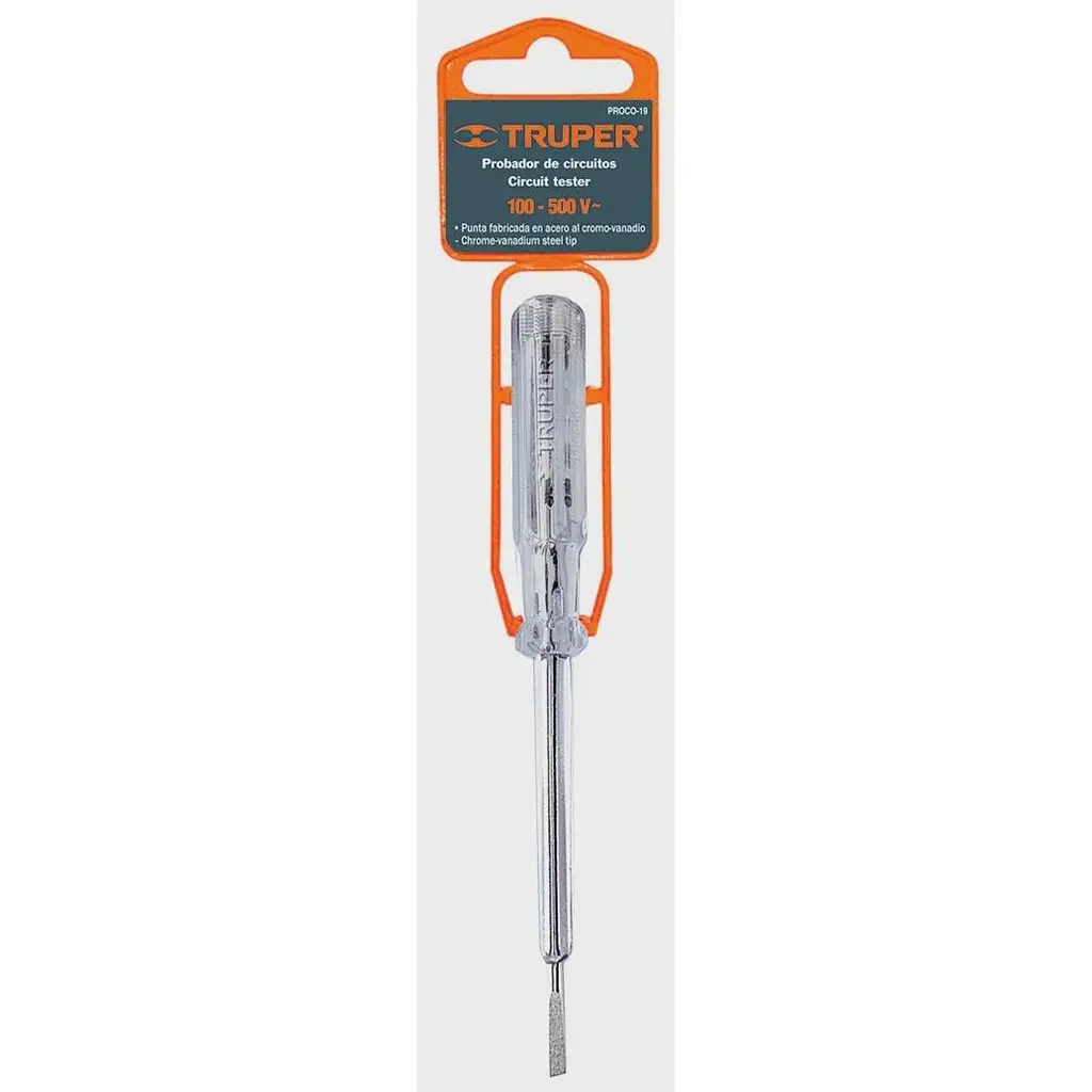 Тестер викрутка Truper 19 см 100-500V (PROCO-19) - фото 2