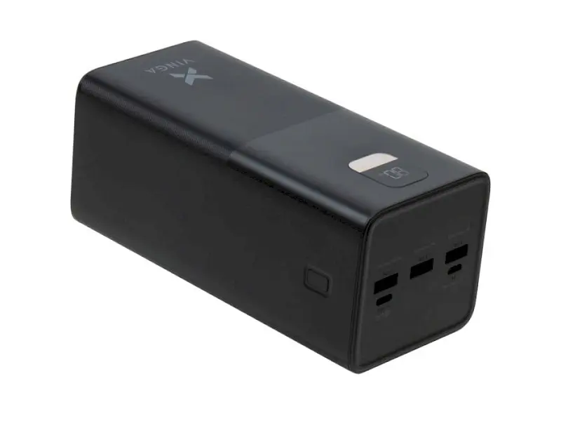 Зовнішній акумулятор (павербанк) Vinga 50000mAh 22.5W Display Black (VPBB5022) - фото 2