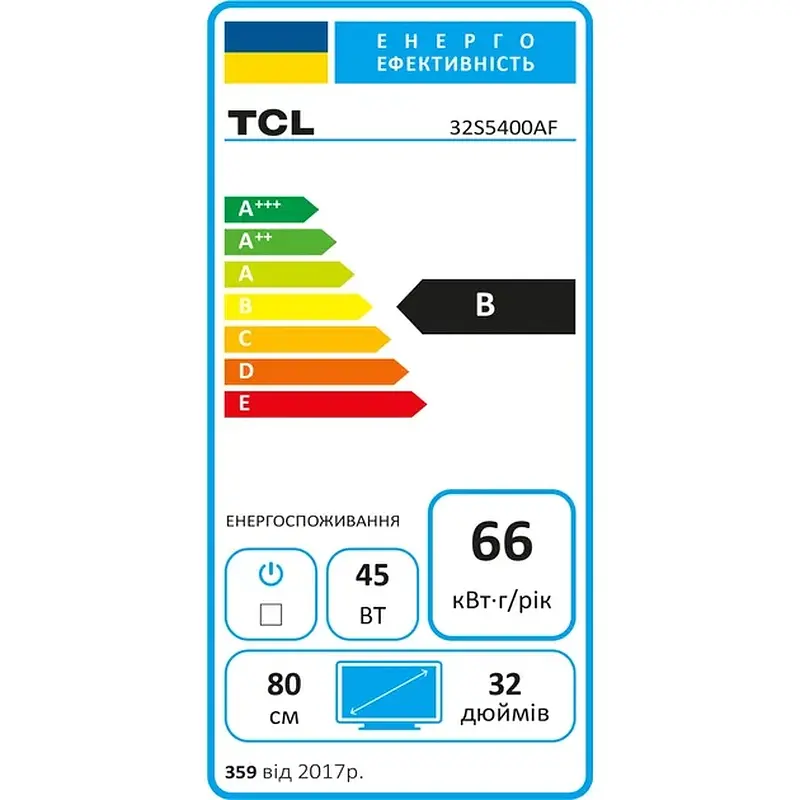 Телевизор LED TCL 32S5400AF - фото 10