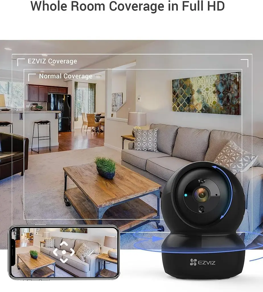 Wi-Fi камера EZVIZ C6N 1080P - фото 7