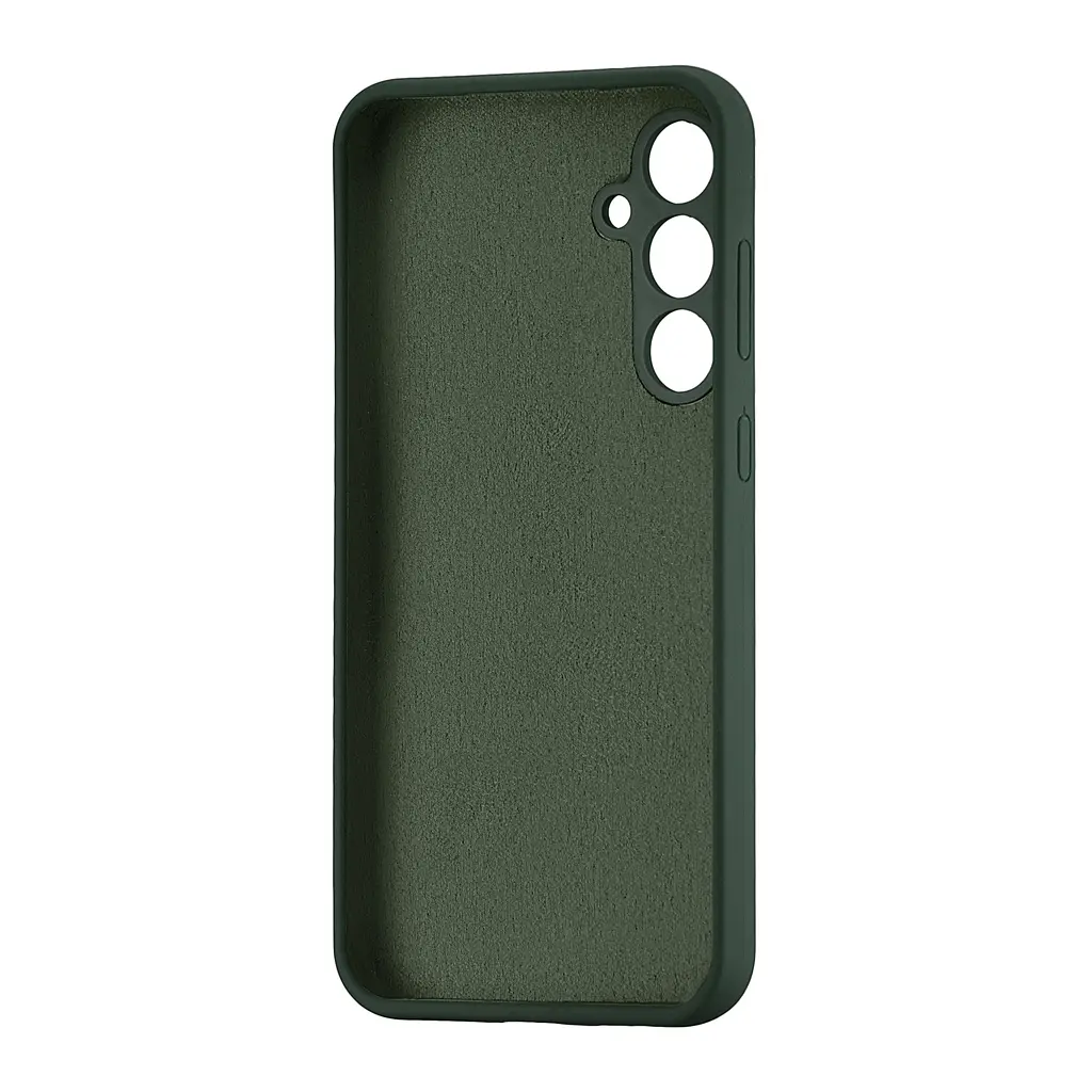 Чохол Silicone Case Samsung S23 FE (S711) Dark Green - фото 2