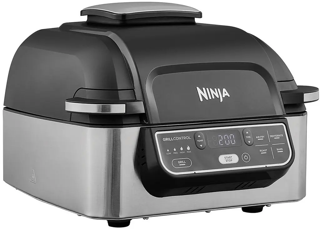 Мультипіч Ninja Foodi Health MultiGrill & Air Fryer чорна (AG301EU) - фото 3