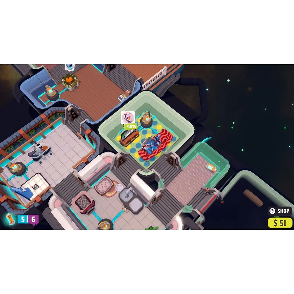 Ключ активации Microsoft Out of Space: Couch Edition для Xbox One/Series - фото 6