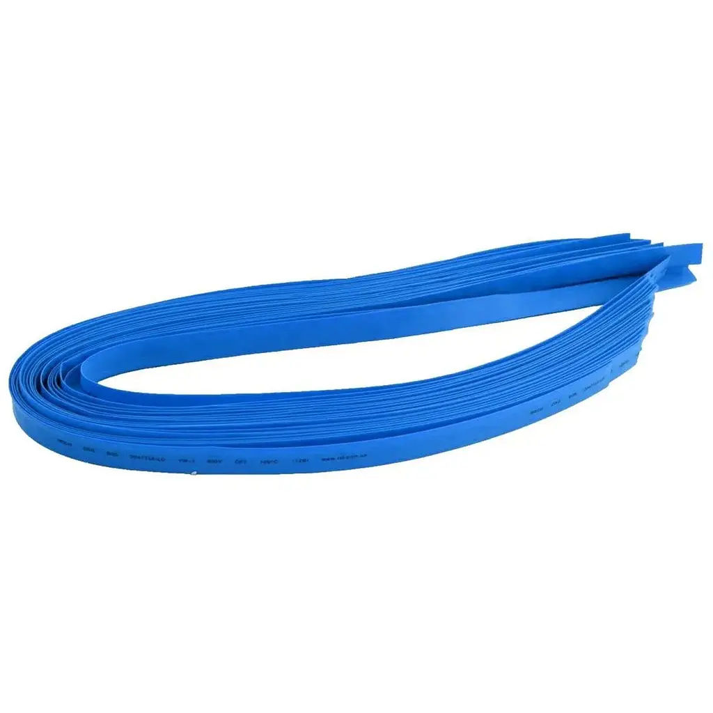 Трубка термозбіжна для електроізоляції проводів Apro діаметр 1 мм x 30 метрів синя