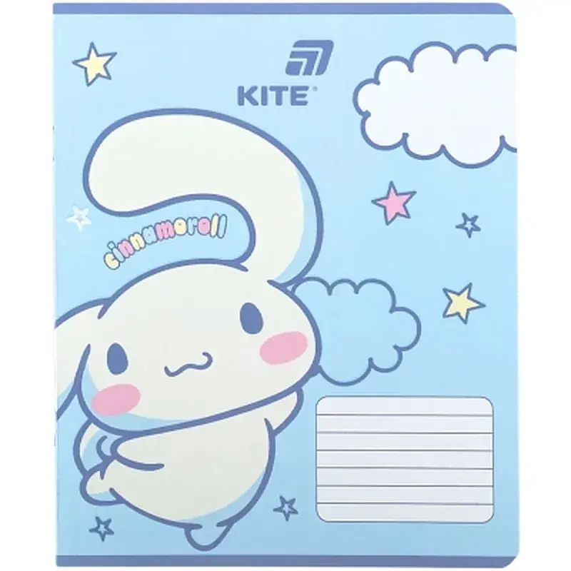 Зошит Kite Cinnamoroll, 12 аркушів, клітинка (CR26-232) - фото 11