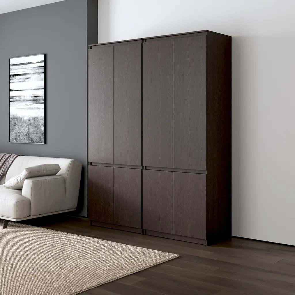 Шафа для одягу Vays, зі штангою та полицями, комплект з 2 шаф R10+R24 - фото 8