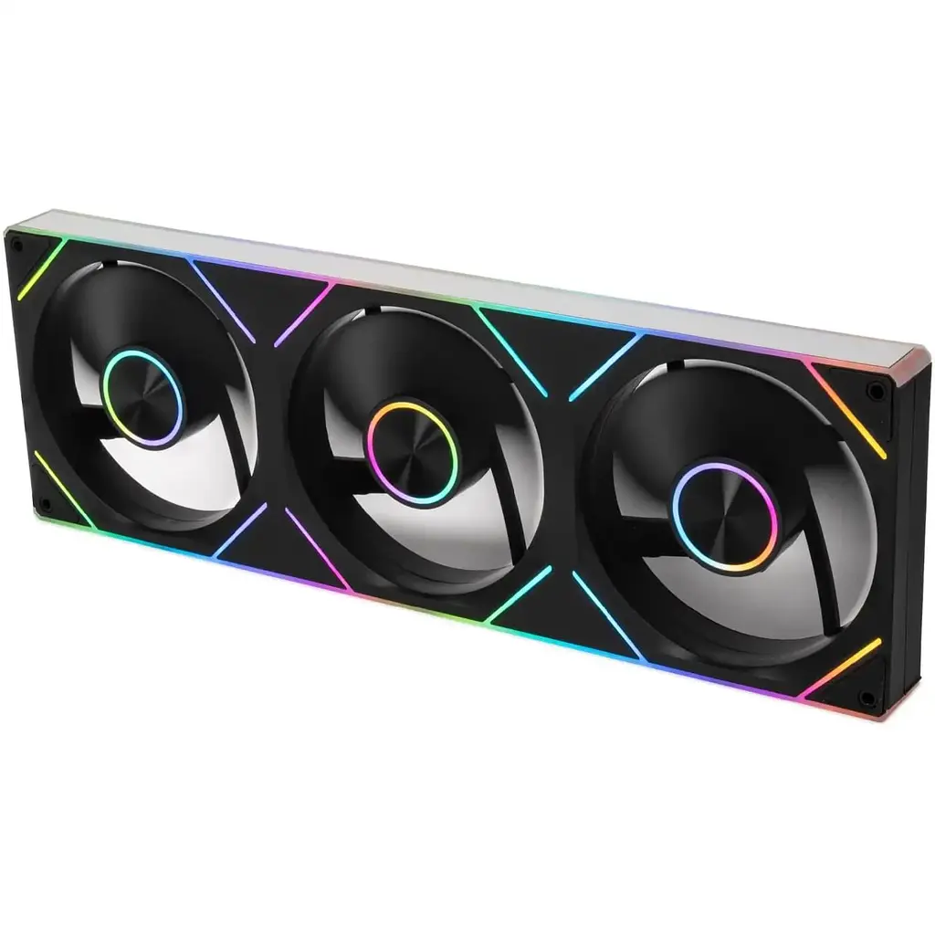 Вентилятор QUBE ZG-360 3in1 ARGB PWM Black - фото 2