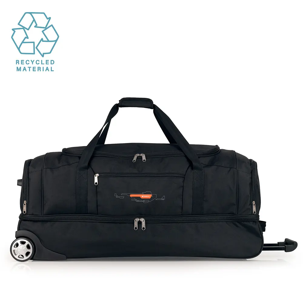 Сумка дорожня на колесах Gabol Week Eco 116L Negro (122348-001) - фото 2