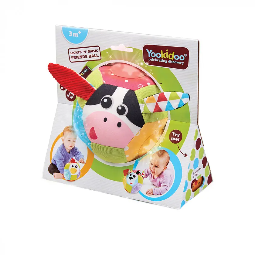 Музичний м'яч Yookidoo Друзі - фото 3
