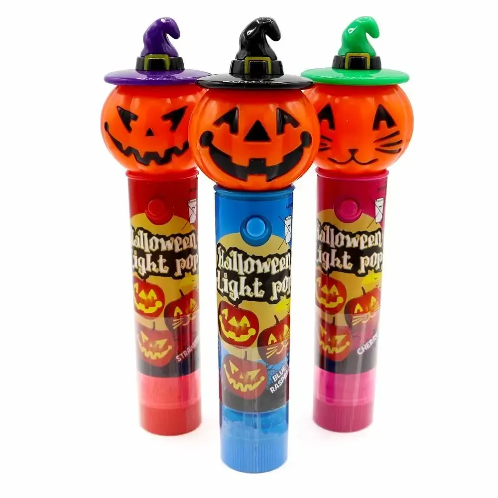 Іграшка з льодяником Halloween Pumpkin Light Pop 11g - фото 2