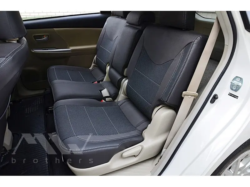 Авточохли модельні MW Brothers для Toyota Prius + (V) c 2011 - фото 8