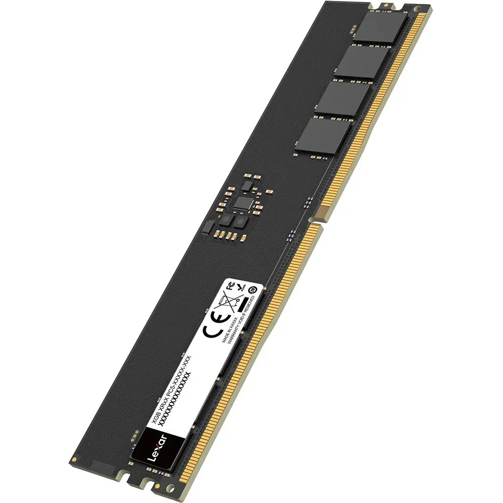 Модуль пам'яті DDR5 Lexar 8GB 5600MHz Black (LD5U08G56C46ST-BGS) [175518] - фото 3