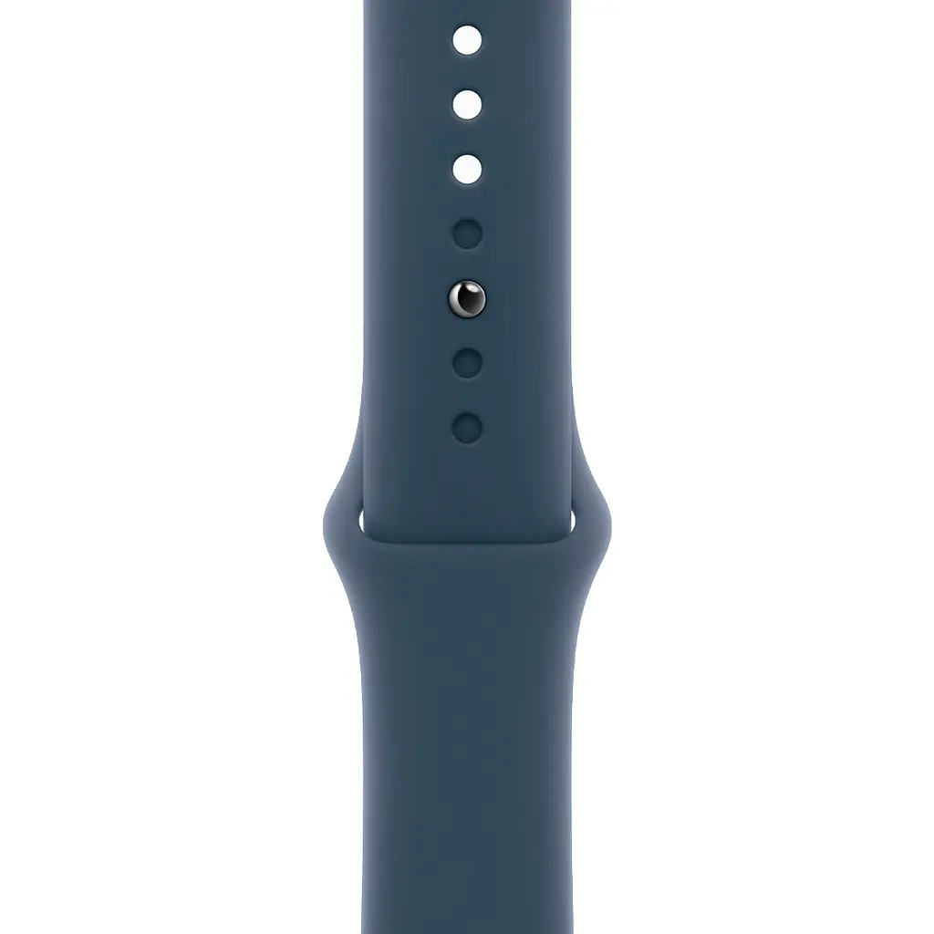 Смарт-годинник Apple Watch SE 2 GPS 44mm Silver Aluminium Case with Storm Blue Sport Band M/L [MREE3] [95094] - фото 3