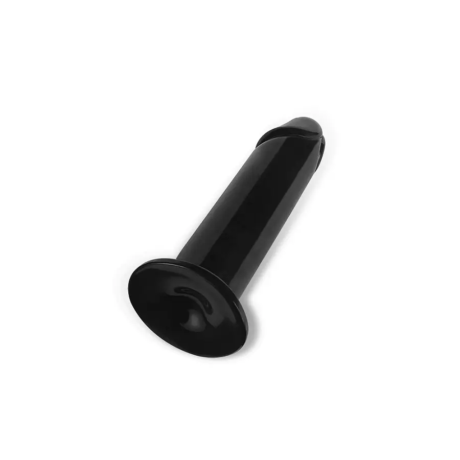 Велика анальна пробка LoveToy - King-Sized Anal Dildo, 23.5х5 см, чорна - фото 3