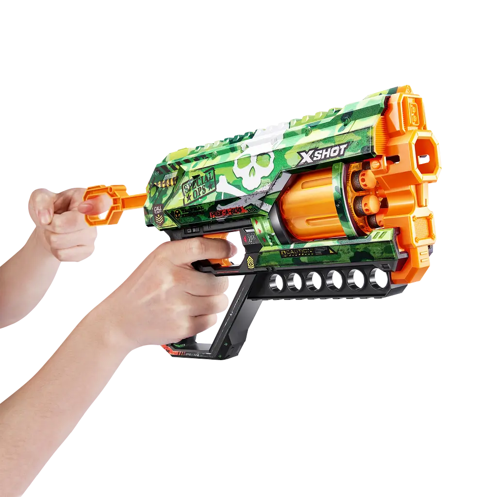 Швидкострільний бластер Zuru X-Shot Skins Griefer Camo, 12 патронів (36561H) - фото 3