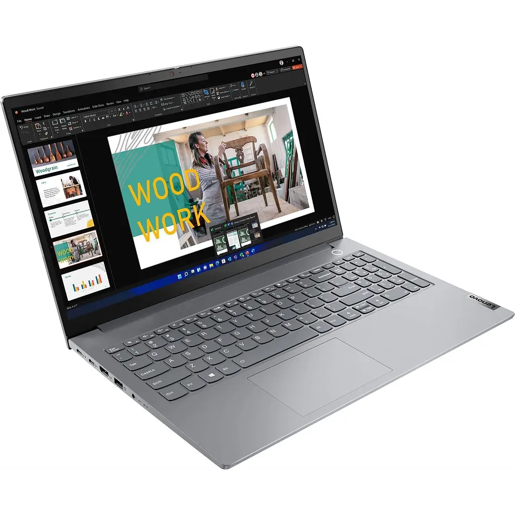 Ноутбук Lenovo 15.6" ThinkBook 15 G4 IAP Intel i7-1255U/16GB/SSD512GB/Intel Graphics/DOS/Black (21DJ00KNRA) - фото 3