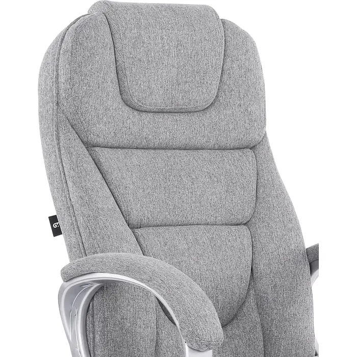 Офісне крісло GT Racer X-2852 Classic Fabric, сіре (X-2852 Classic Fabric Gray) - фото 2