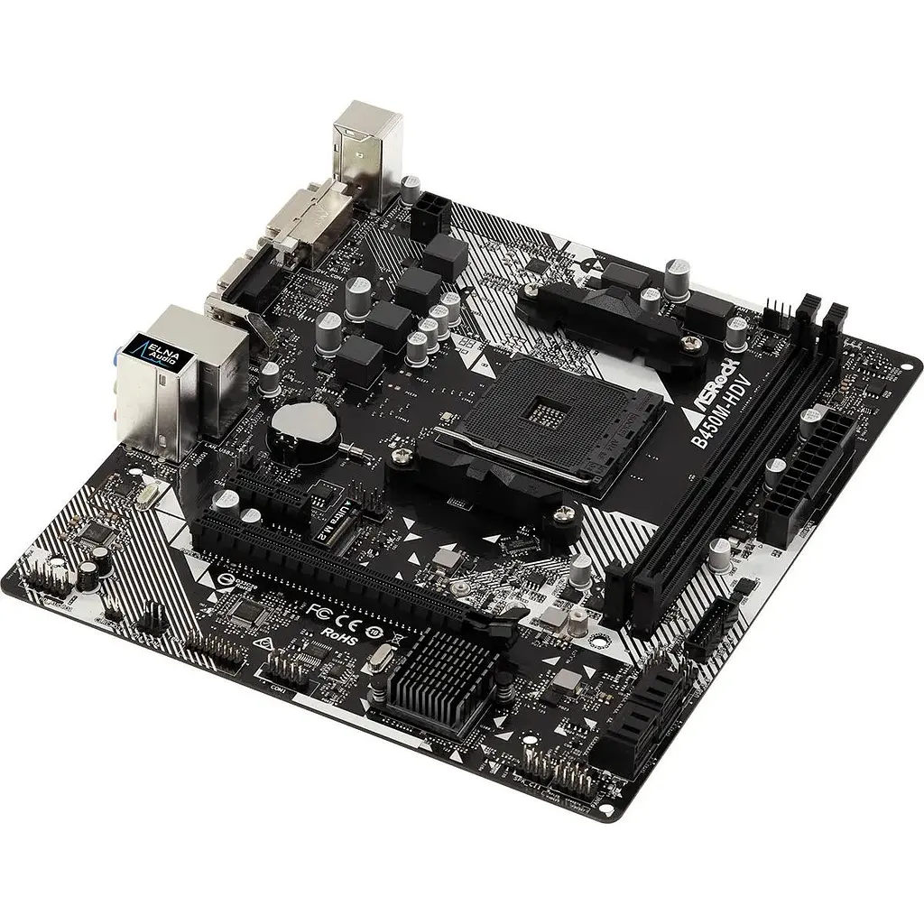 Материнська плата AsRock B450M-HDV R4.0 - фото 3