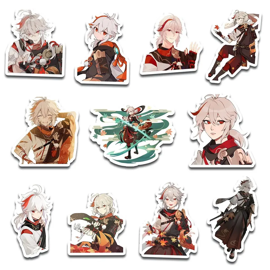 Стикерпак GeekLand Genshin Impact Kazuha 45 штук (SP GI K 01) - фото 2