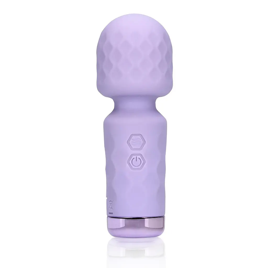 Міні-вібратор Loveline Mini Wand, 11.4 см (фіолетовий) - фото 2