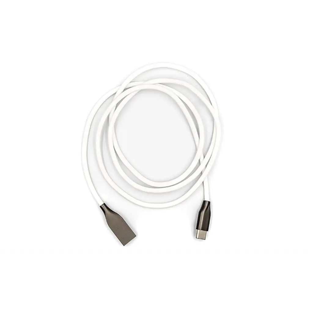 Дата кабель USB 2.0 AM to Type-C 1.0m white PowerPlant (CA910717) - фото 2