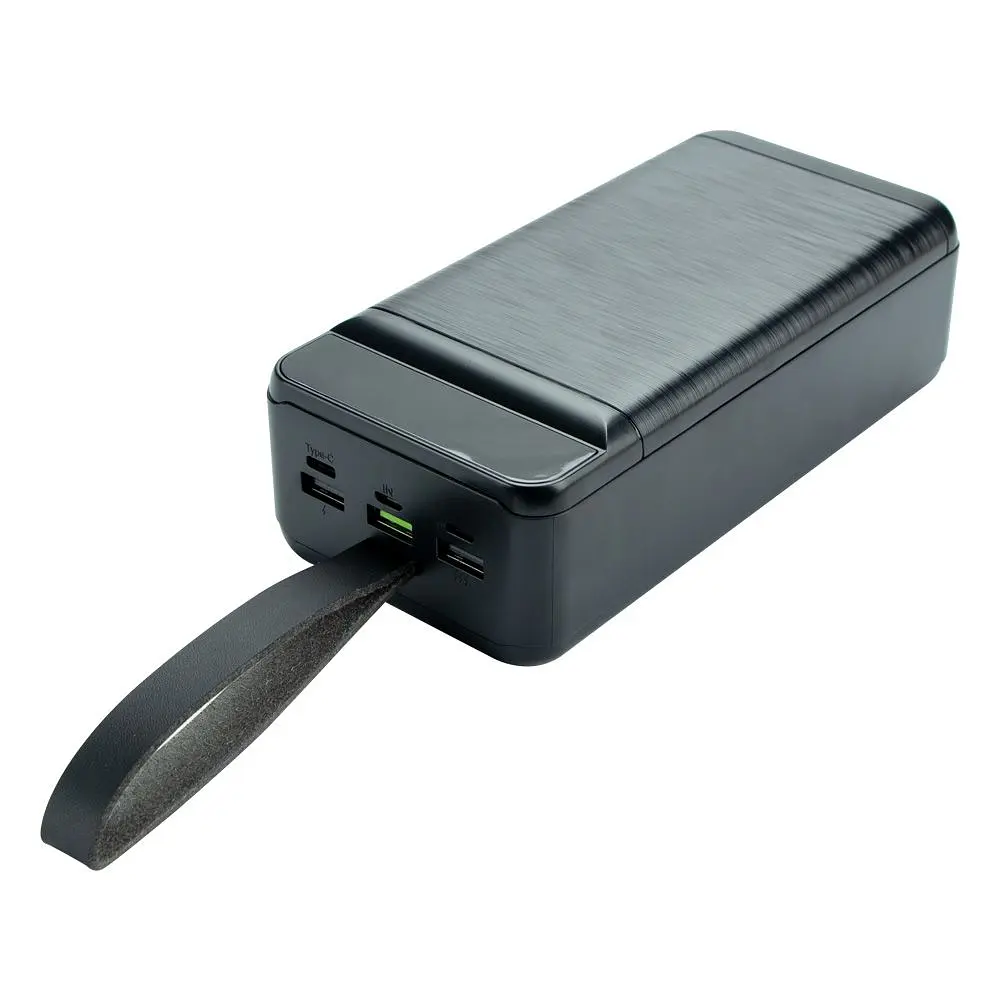 Универсальная мобильная батарея XO PR158 50000mAh PD20W+QC22.5W (Черный) - фото 5