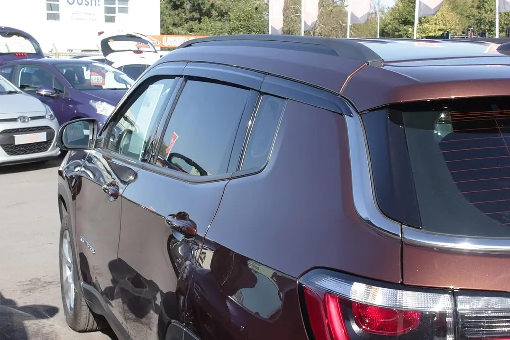 Дефлектори вікон вітровики для Jeep Compass 2006-2017 6 шт (Auto Clover) - фото 2