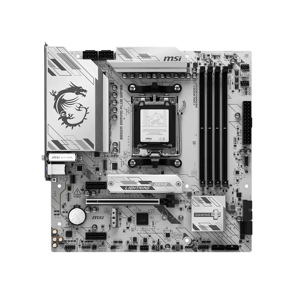 Материнська плата MSI B850M Gaming Plus WiFi6E Socket AM5 - фото 2