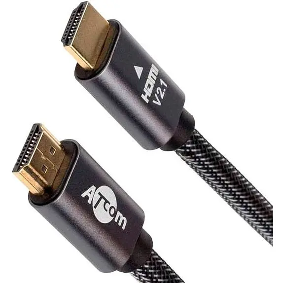Кабель Atcom Premium HDMI 2.1 3m Black [23783] [84323] - фото 2