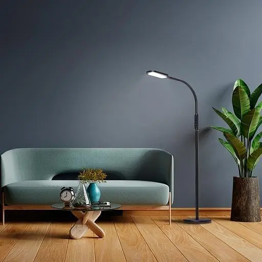 Торшер Videx LED TF07B 14W 3000-5500K чорний (VL-TF07B) - фото 4