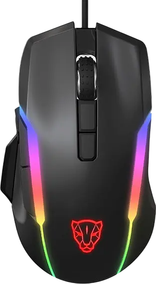 Миша Motospeed V90 RGB Black (mtv90b) - фото 2
