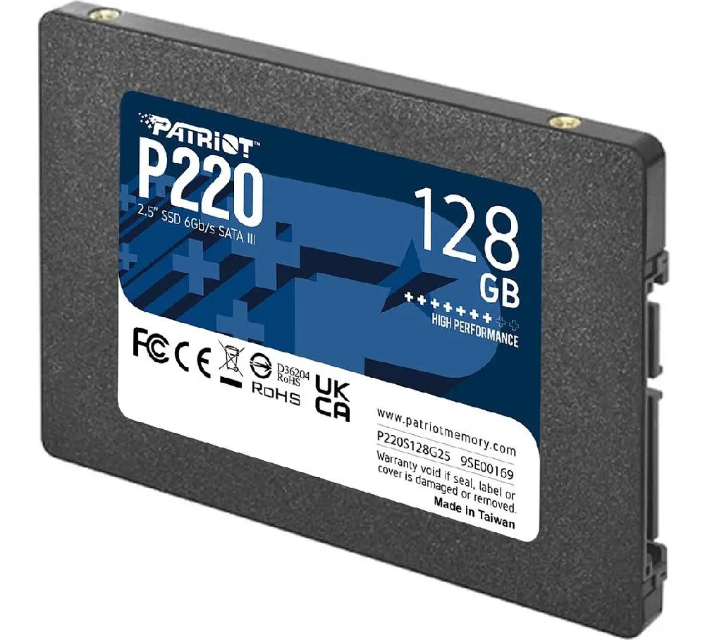 Накопичувач SSD Patriot P220 128GB 2. 5" 7mm SATAIII - фото 3