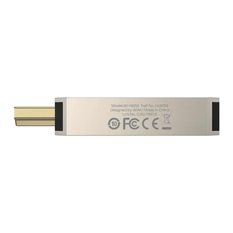 Переходник WIWU Wi-HB004 Infinite USB-C to HDMI Silver - фото 3